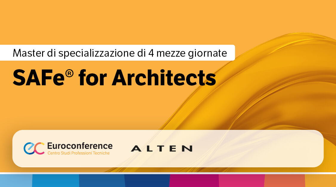 Immagine SAFe for Architects | Euroconference